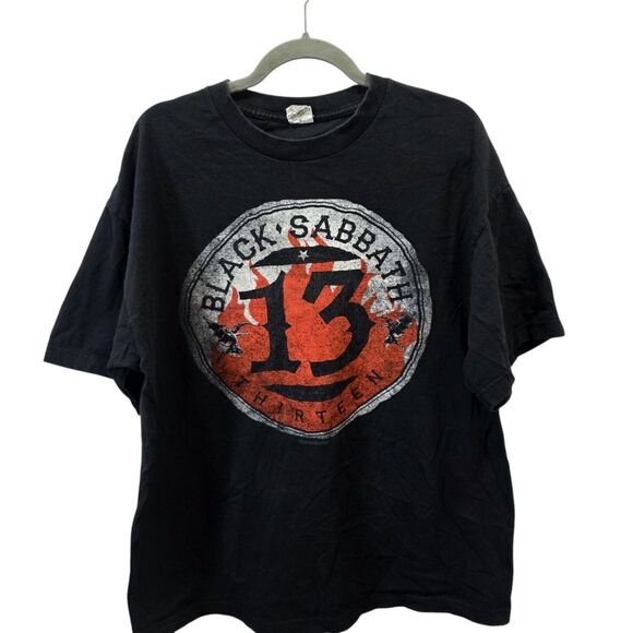 Alstyle Apparel & Activewear Other - Black Sabbath 13 Thirteen Album Band Tee Shirt XL Heavy Metal Graphic Black